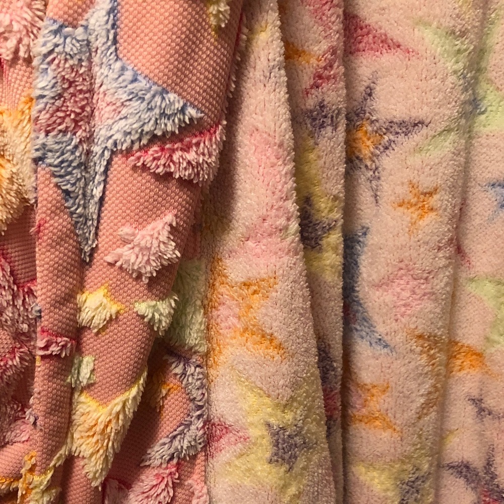Cozy Kids Star Pattern Pajama Robe L NWOT - Picture 5 of 5